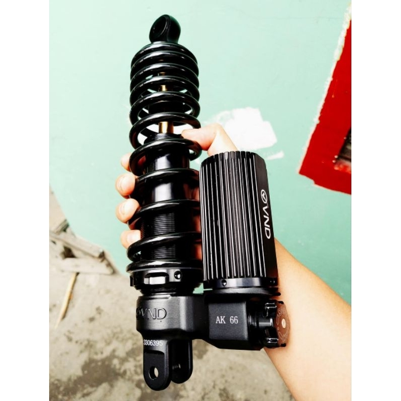 Original vnd racing rear shock 305mm - 330mm mio sporty/vario 125 - 150 ...
