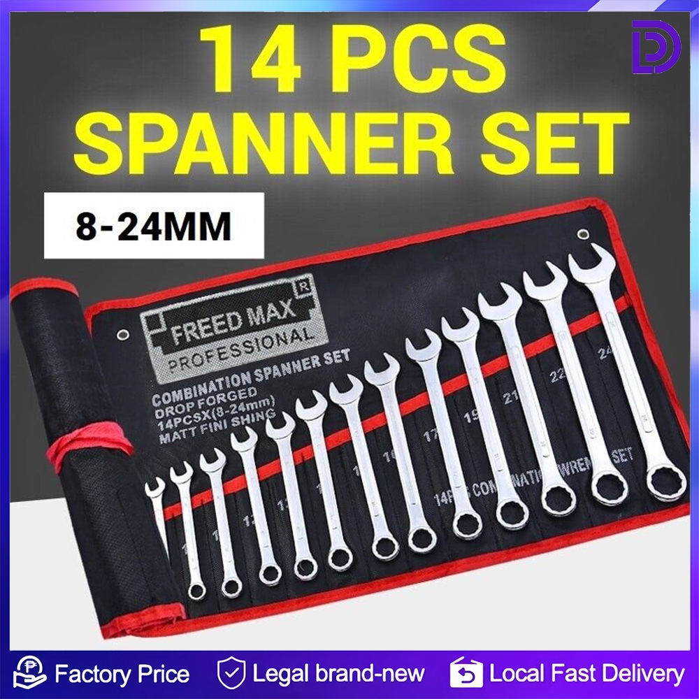 Tool steel High hardness 8/12/14/16pcs 6-32mm Dual purpose combination ...