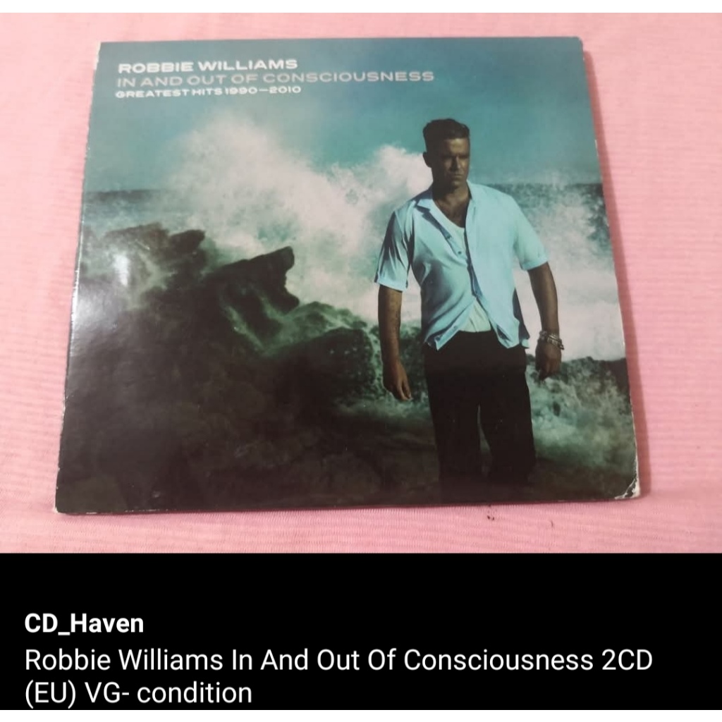 Robbie Williams In And Out Of Consciousness 2CD (unsealed) | Shopee ...