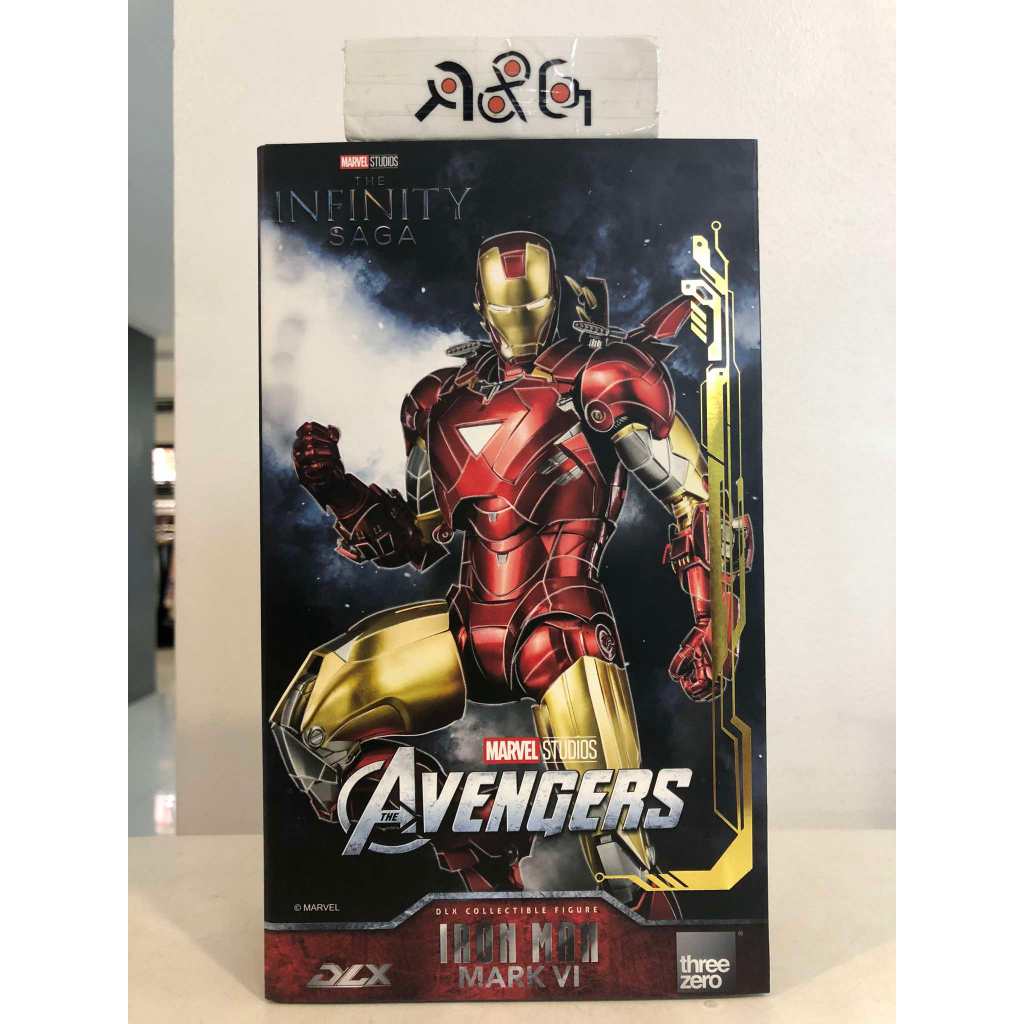 Threezero Avengers: The Infinity Saga DLX Iron Man Mark 6 1/12 Scale ...