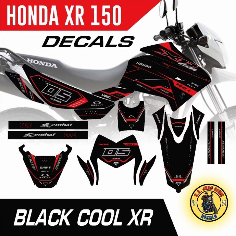 Honda XR 150L Full Body Decal Sticker Set | Shopee Philippines