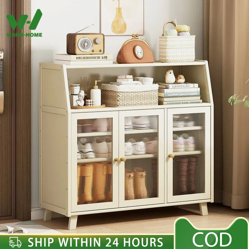Cream Style Shoe Rack Storage Cabinet Home Door Shoe Cabinet Cabinet ...