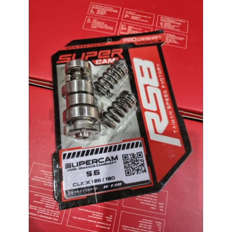 RS8 CAMSHAFT 5.6 HONDA CLICK 125 / 150 WITH VALVE SPRING AND CAMSHAFT ...