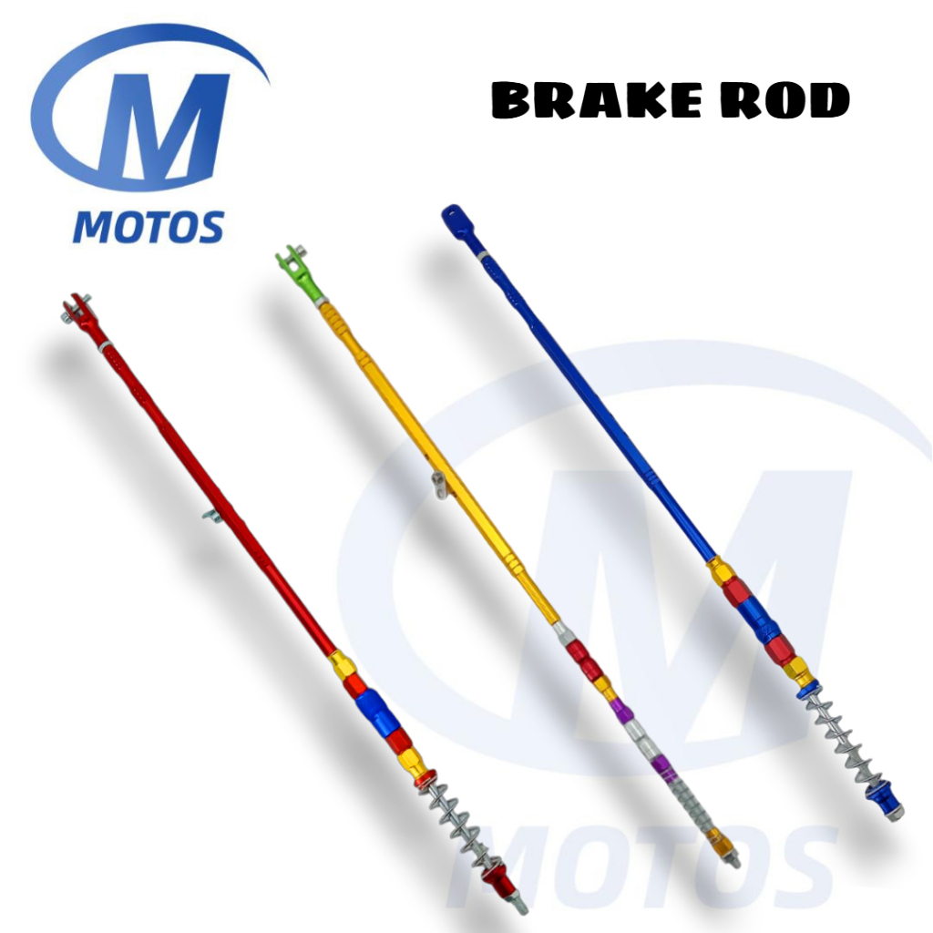 MOTOSPH MOTORCYCLE UNIVERSAL BRAKE ROD ALLOY | Shopee Philippines