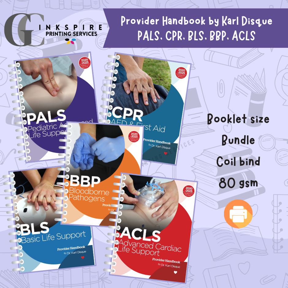 Provider Handbook by Karl Disque | PALS, CPR, BBP, BLS, ACLS | Shopee ...