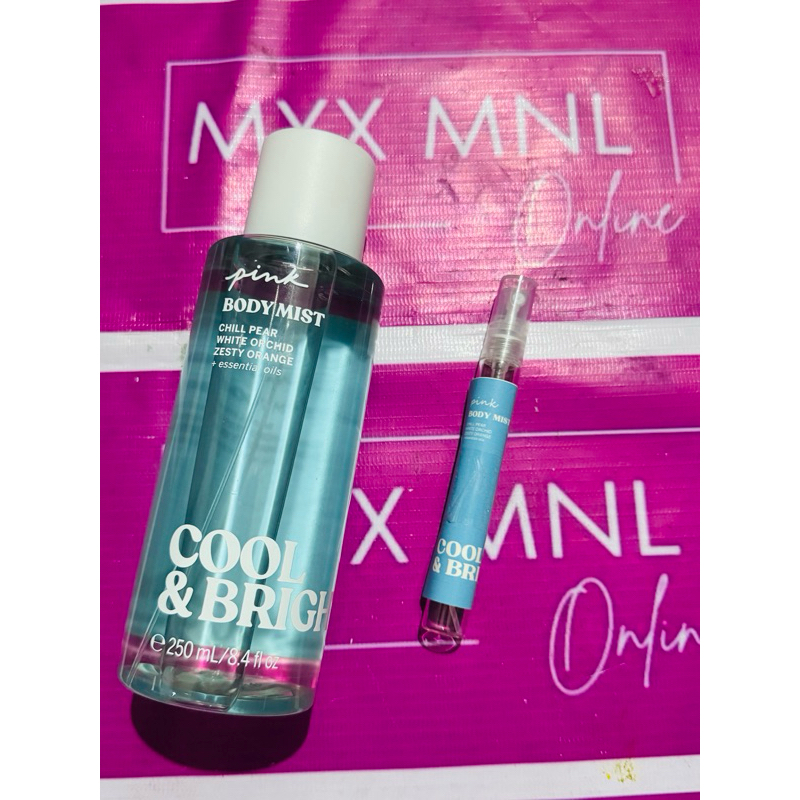 Victoria's Secret Cool & Bright Fragrance Mist Decant | Shopee Philippines