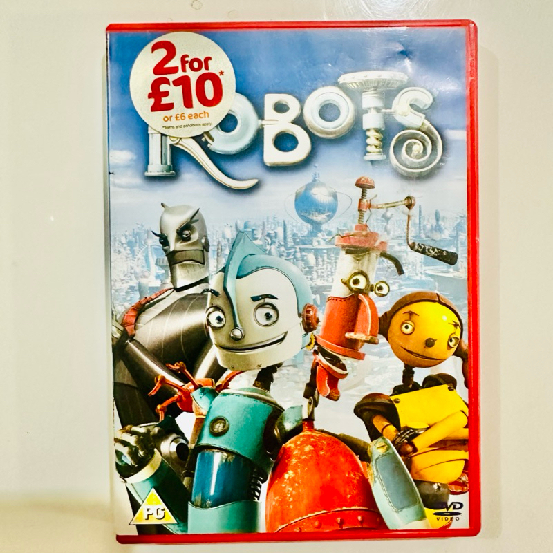Robots [Animation | Original DVD Region 2 | Preloved] | Shopee Philippines