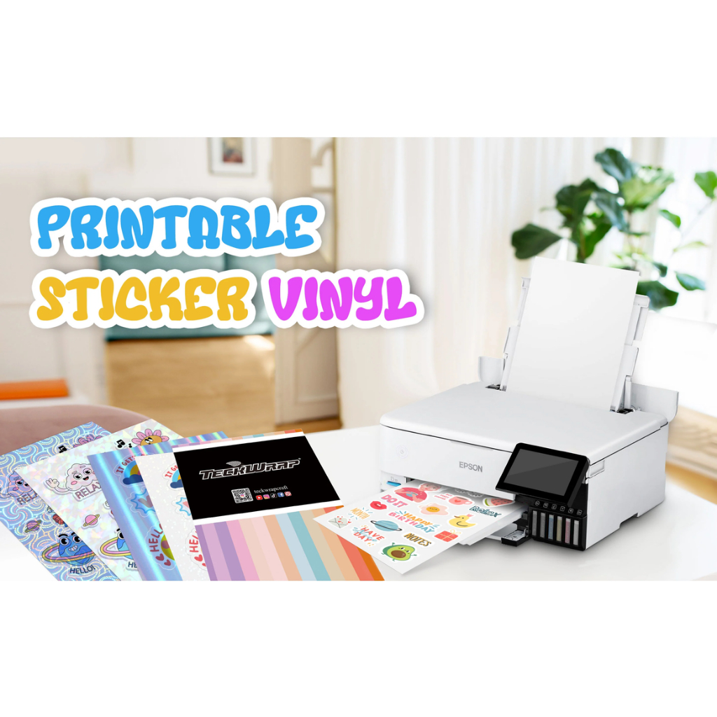 Teckwrap Inkjet Printable Sticker Paper 15 Sheets | Shopee Philippines