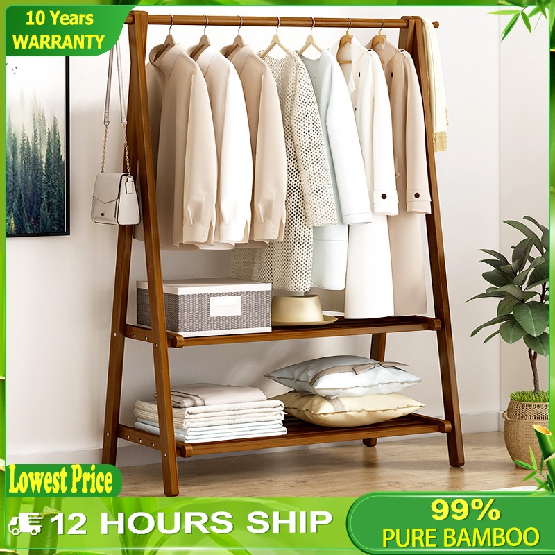 TAHANAN Coat Rack Stand Clothes Rack High-Quality Storage Foldable ...
