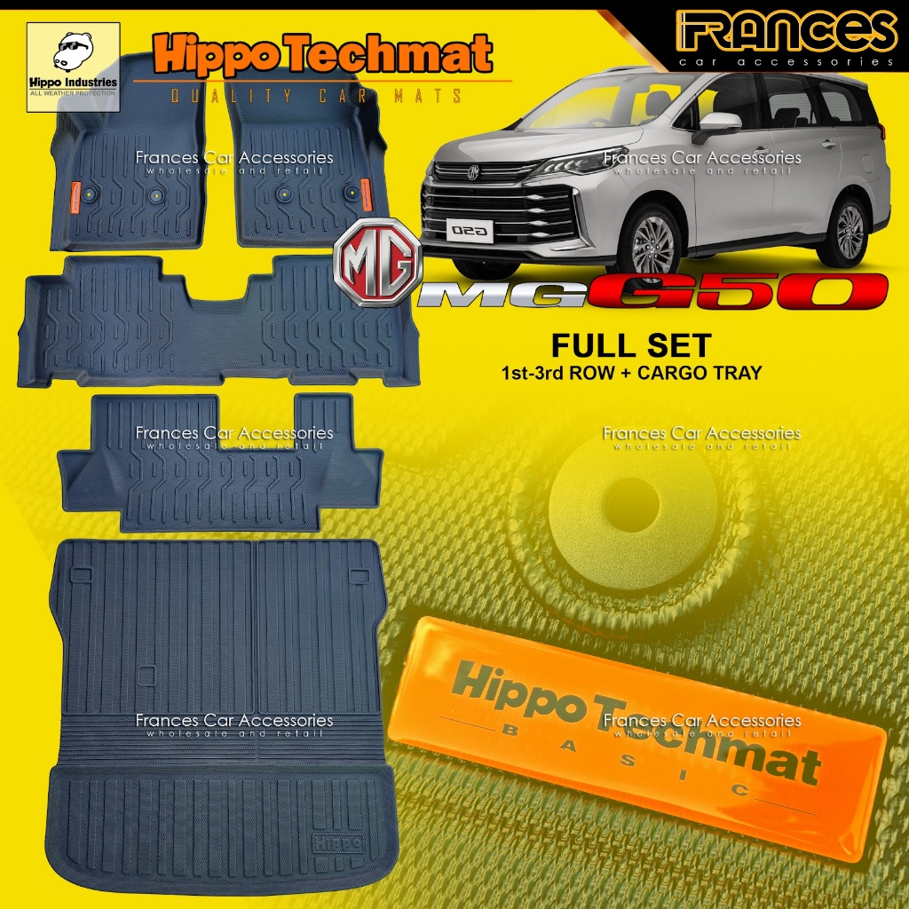 MG G50 2018-2025 Hippo Techmat Deep Dish Floor Matting ( MGG50 ...