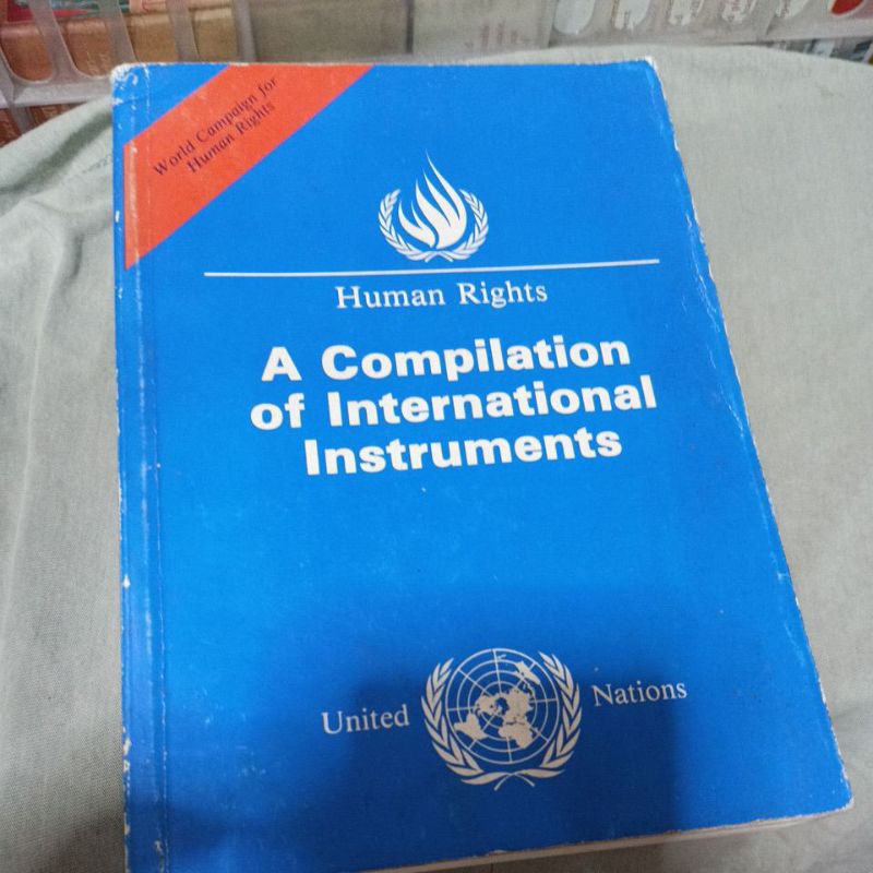Human Rights A Compilation of International Instruments ( paperback ...