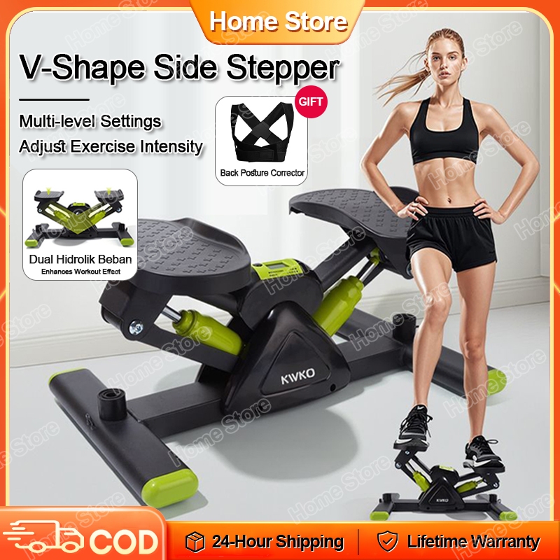 [ Fast delivery] Mini V-Stepper portable treadmill machine with pull ...