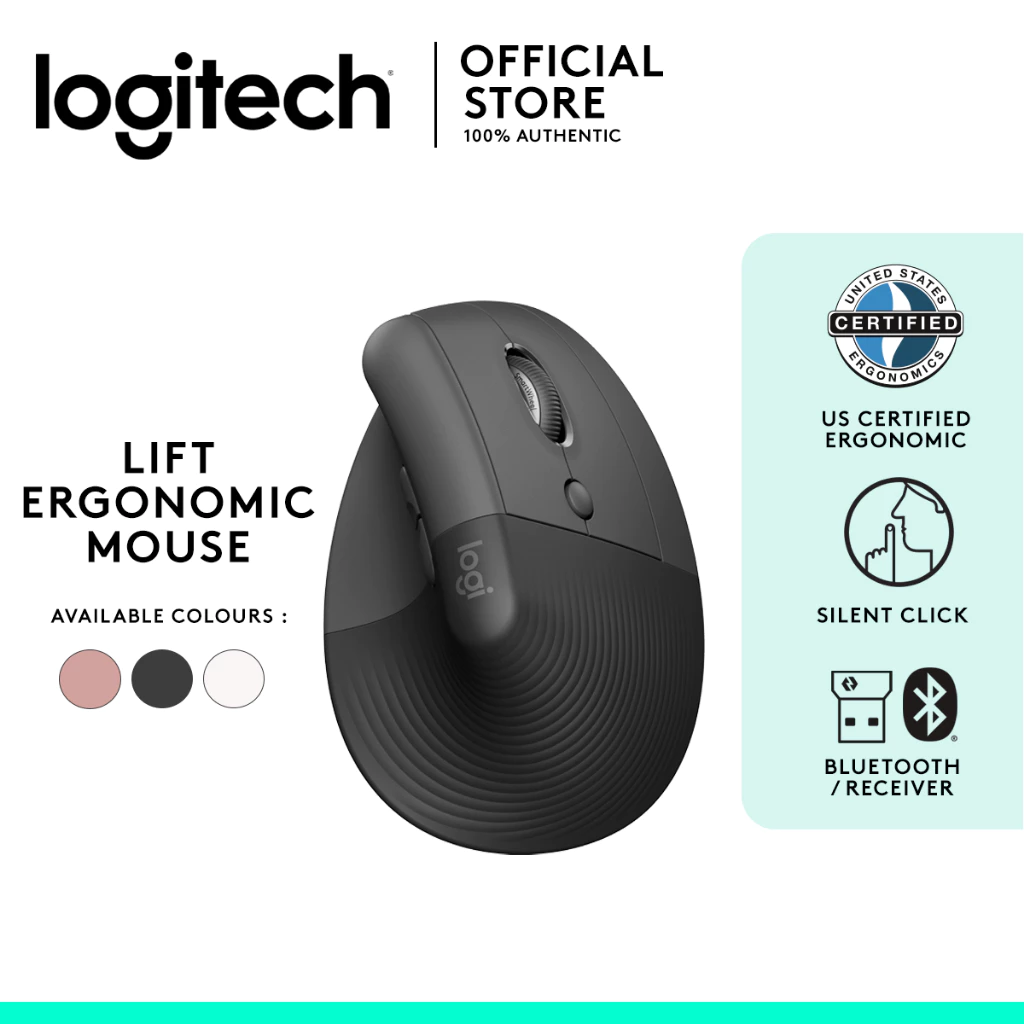 3. Logitech Lift Vertical
