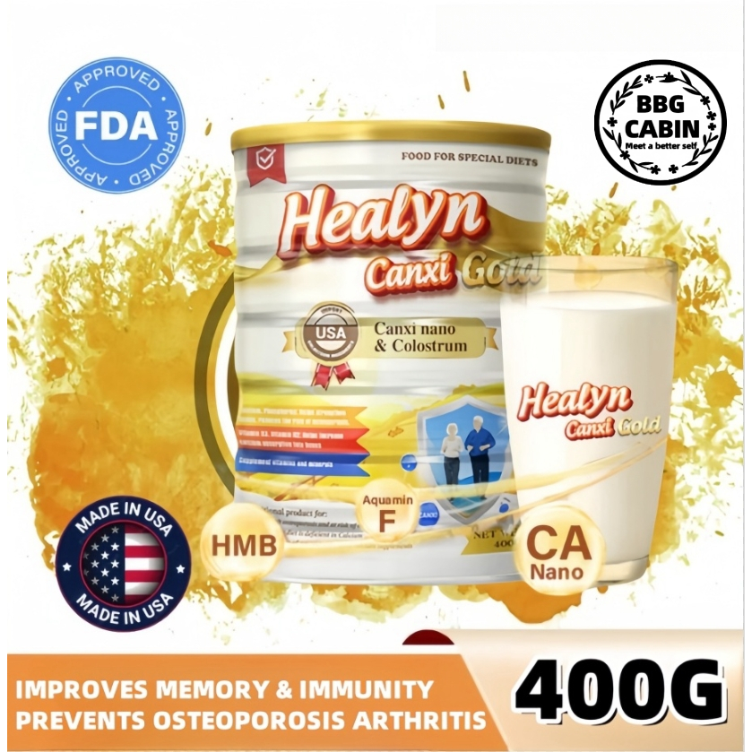 [BUY 3 GET 1]Healyn Canxi Gold Colostrum Milk 400G Precautions ...