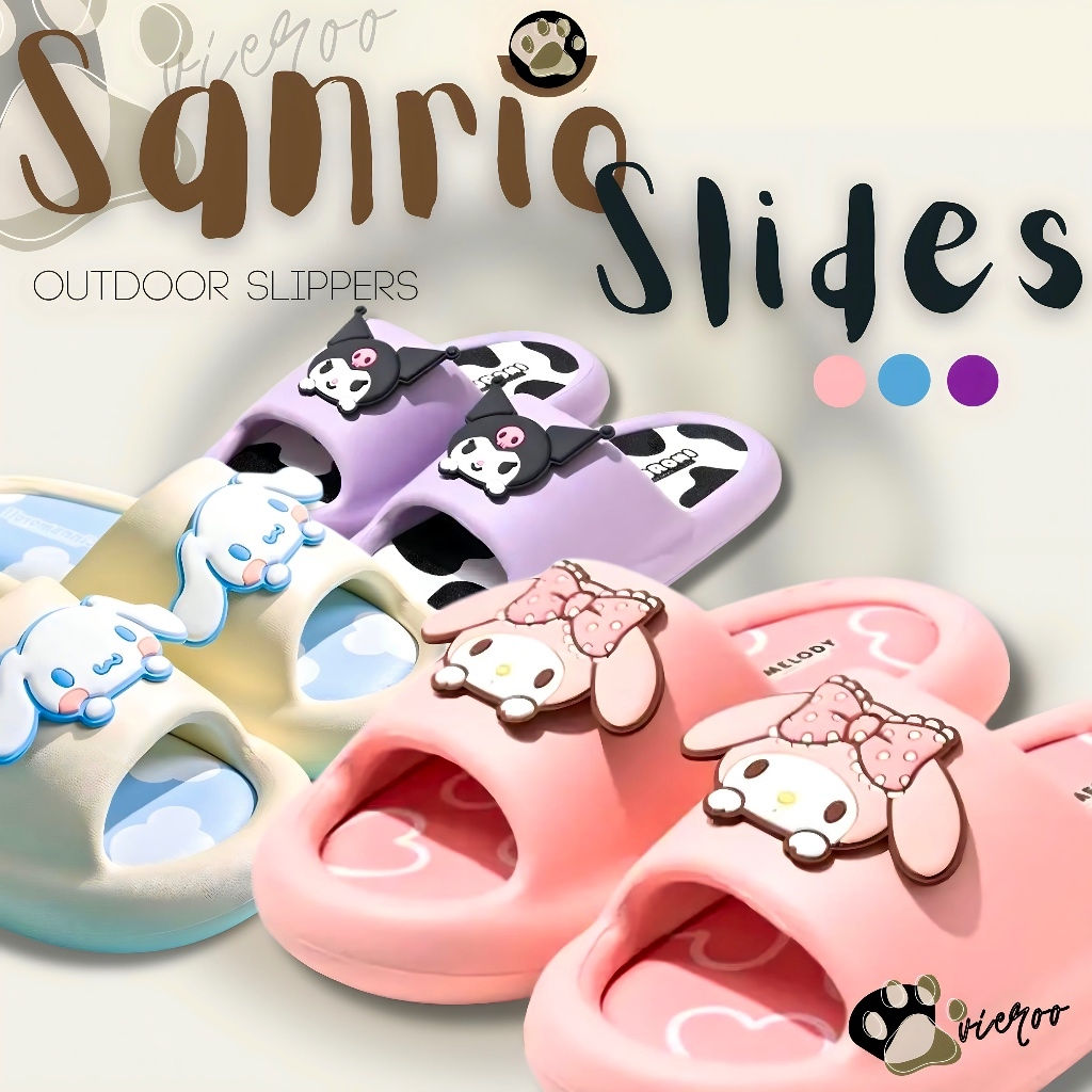 CHIMERA Sanrio Character Style Rubber Outdoor/Indoor Slipper | Shopee ...