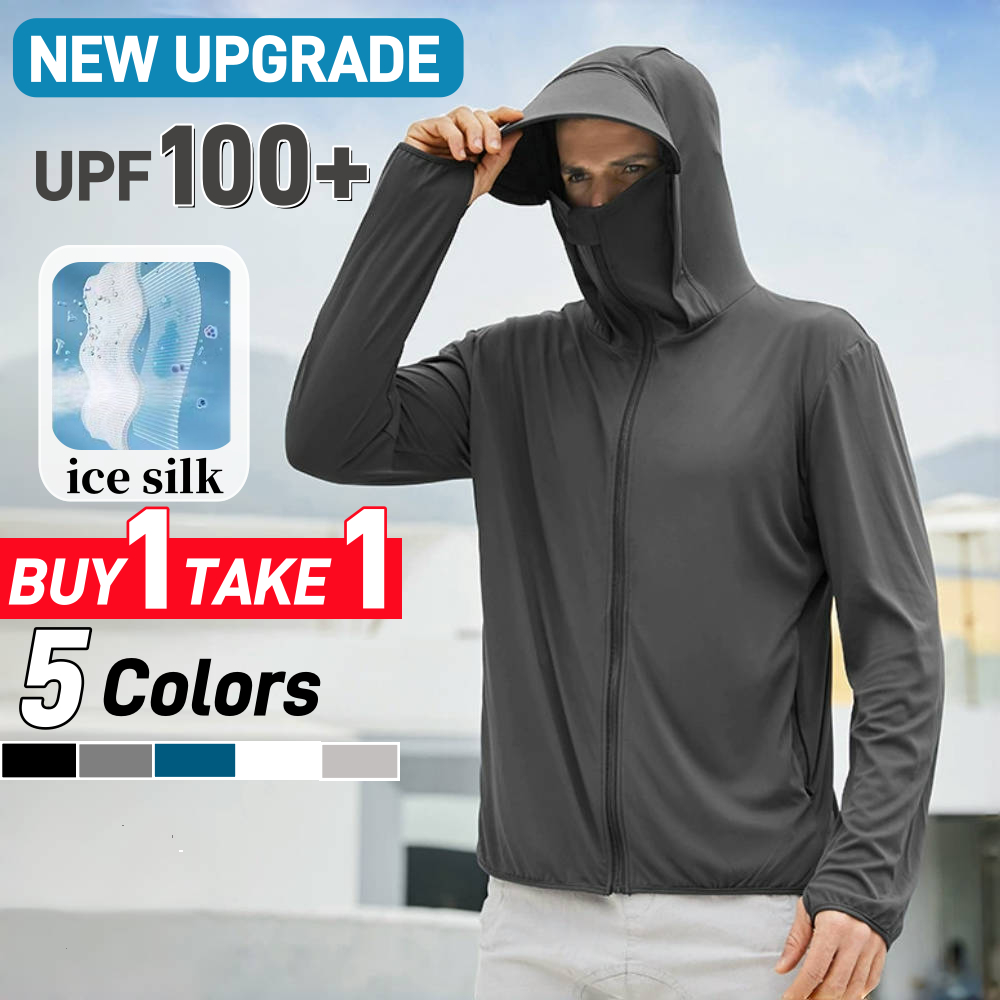 UPF100+ Sun Protection Coat Sunscreen clothing Unisex Professional ...
