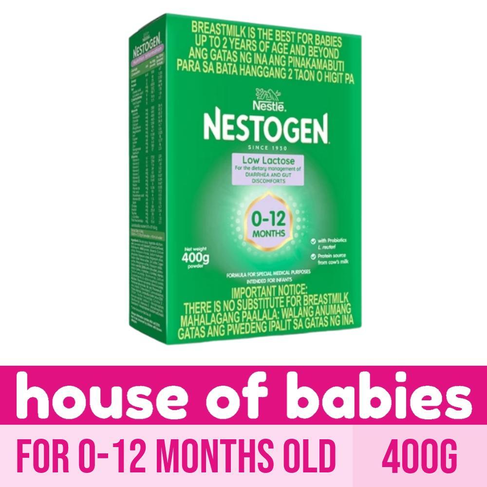 Low Lactose Formula Nestogen Low Lactose 400g For 0-12 Months Old