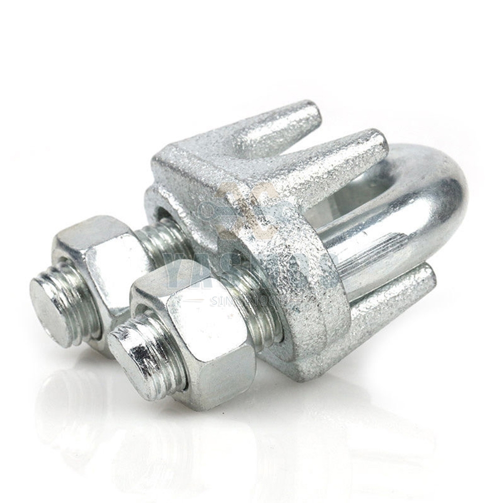 3-5mm Wire Rope Clip Steel Clip GI Cable U Clamp Saddle Wire Rope Card ...