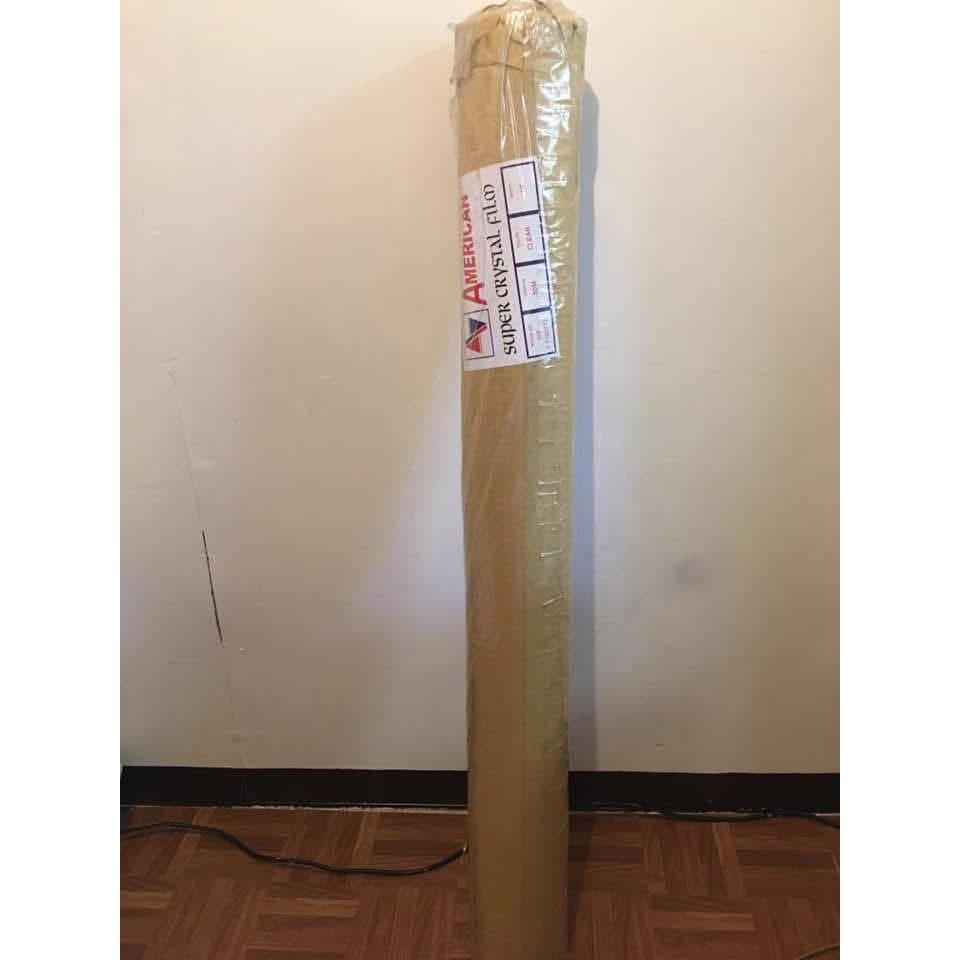 Gauge 6 Transparent / Clear Plastic Cover Roll 48 inches x 50 meters ...
