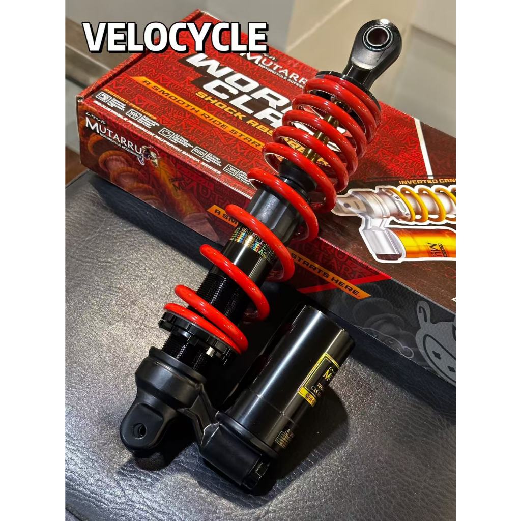 Mutarru Inverted Shock V1 330MM FOR BEAT/CLICK/SKYDRIVE (Spring Preload ...