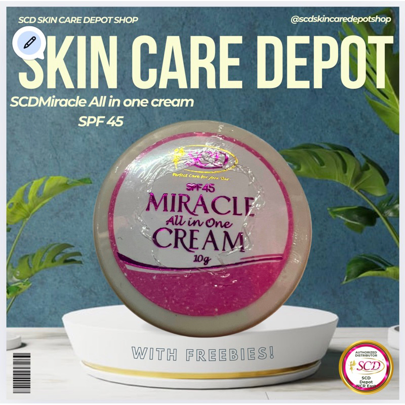 SCD Miracle cream spf45 | Shopee Philippines