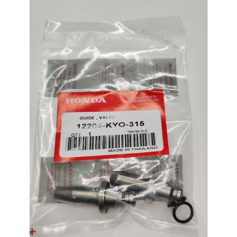 HONDA GENUINE. GUIDE VALVE FOR TMX 155 Part no:12204-KYO-315 | Shopee ...
