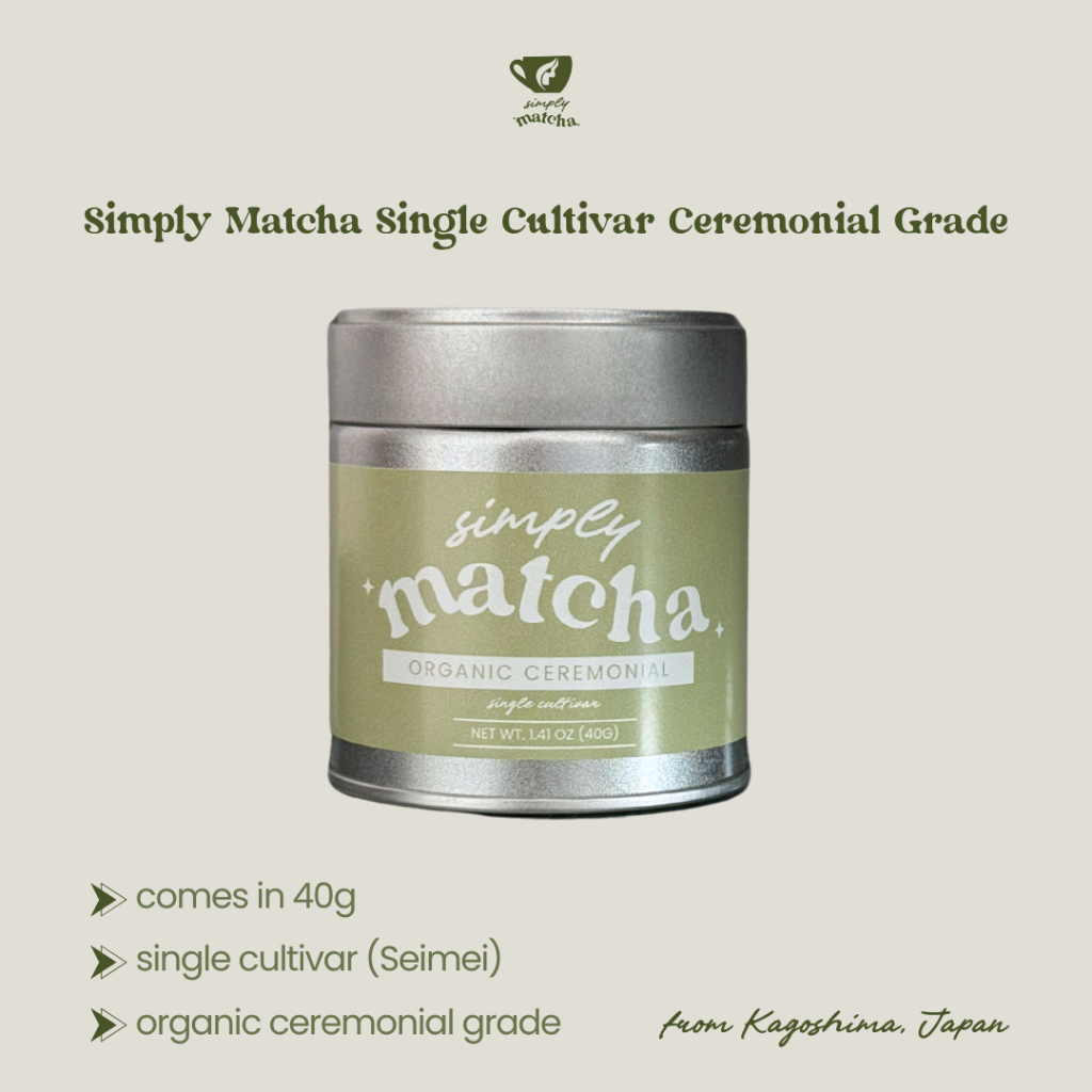 Simply Matcha Single Cultivar Ceremonial Grade Powder | Shopee Philippines