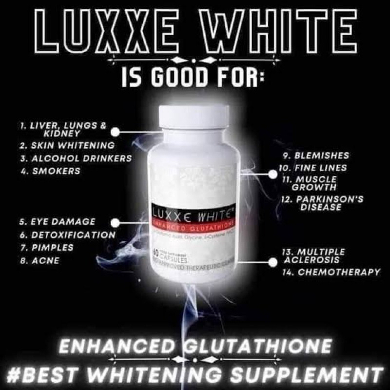 LUXXE WHITE 60 CAPSULES