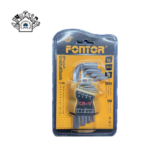 fontor 9pcs hex key Wrench set 3 size | Shopee Philippines