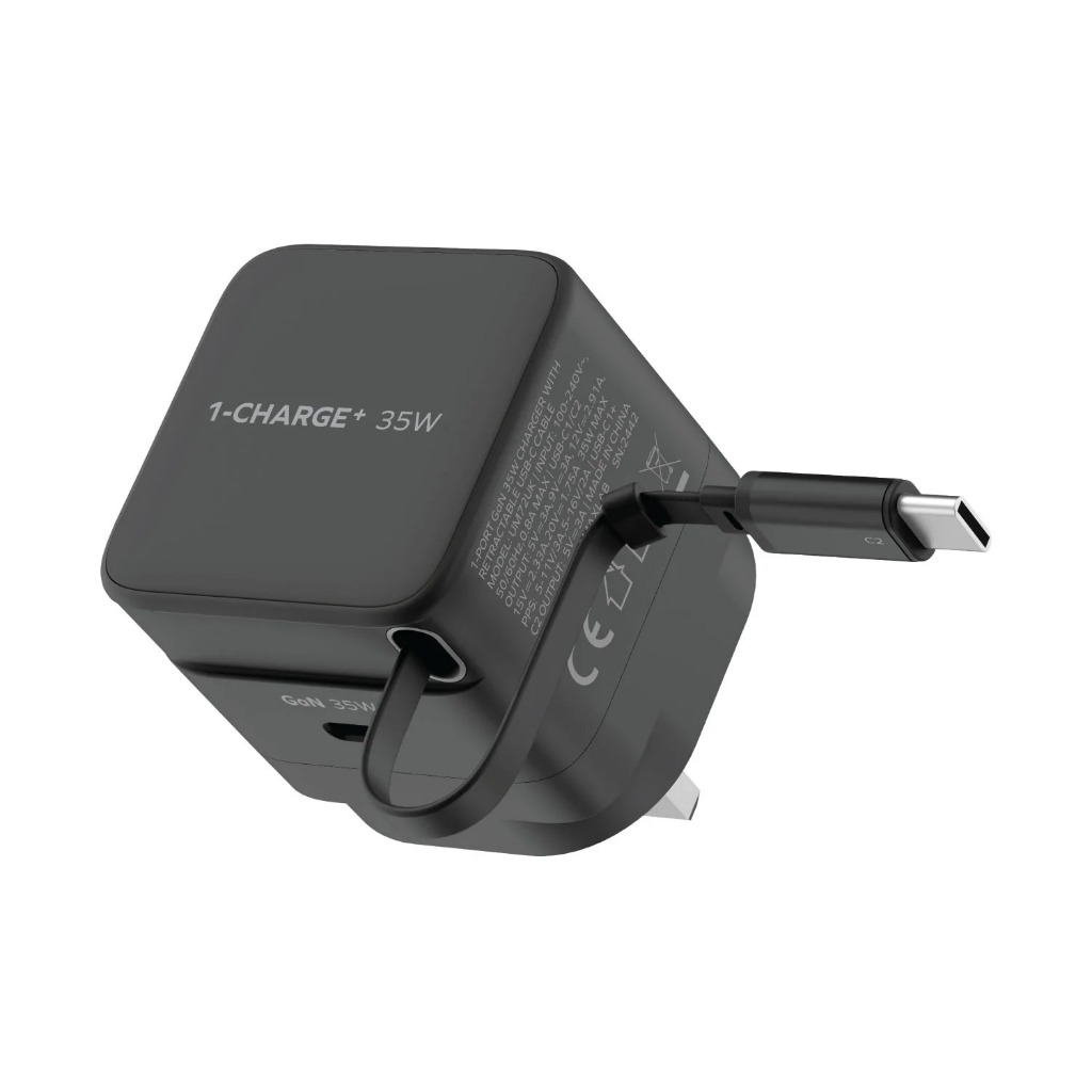 MOMAX 1-CHARGE PLUS 35W GAN CHARGER WITH 1 USB-C PORT (UM72CN) | Shopee ...