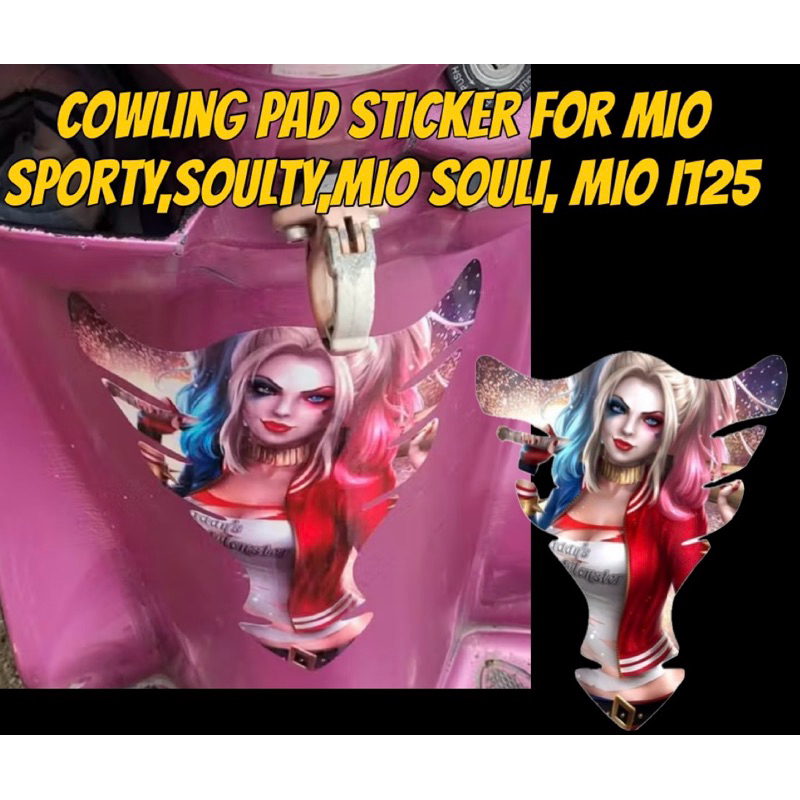 COWLING PAD STICKERS UNIVERSAL( MIO SPORTY,SOULTY,MIO SOUL,MIO i125 ...