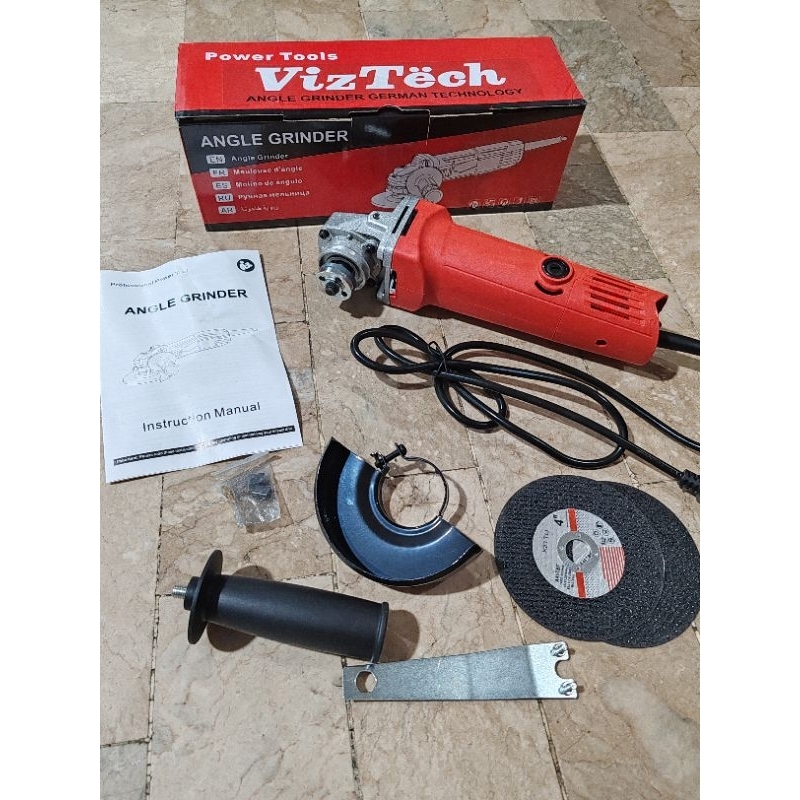VIZTECH Angle Grinder (Wired) | Shopee Philippines