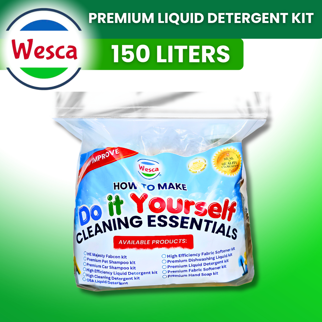 PREMIUM DIY LIQUID DETERGENT KIT 150 LITERS YIELD | Shopee Philippines