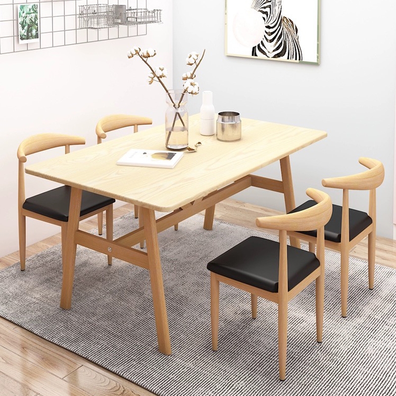 CHIT Nodic Chair for Dining Table with Cushion and Backrest Dining ...