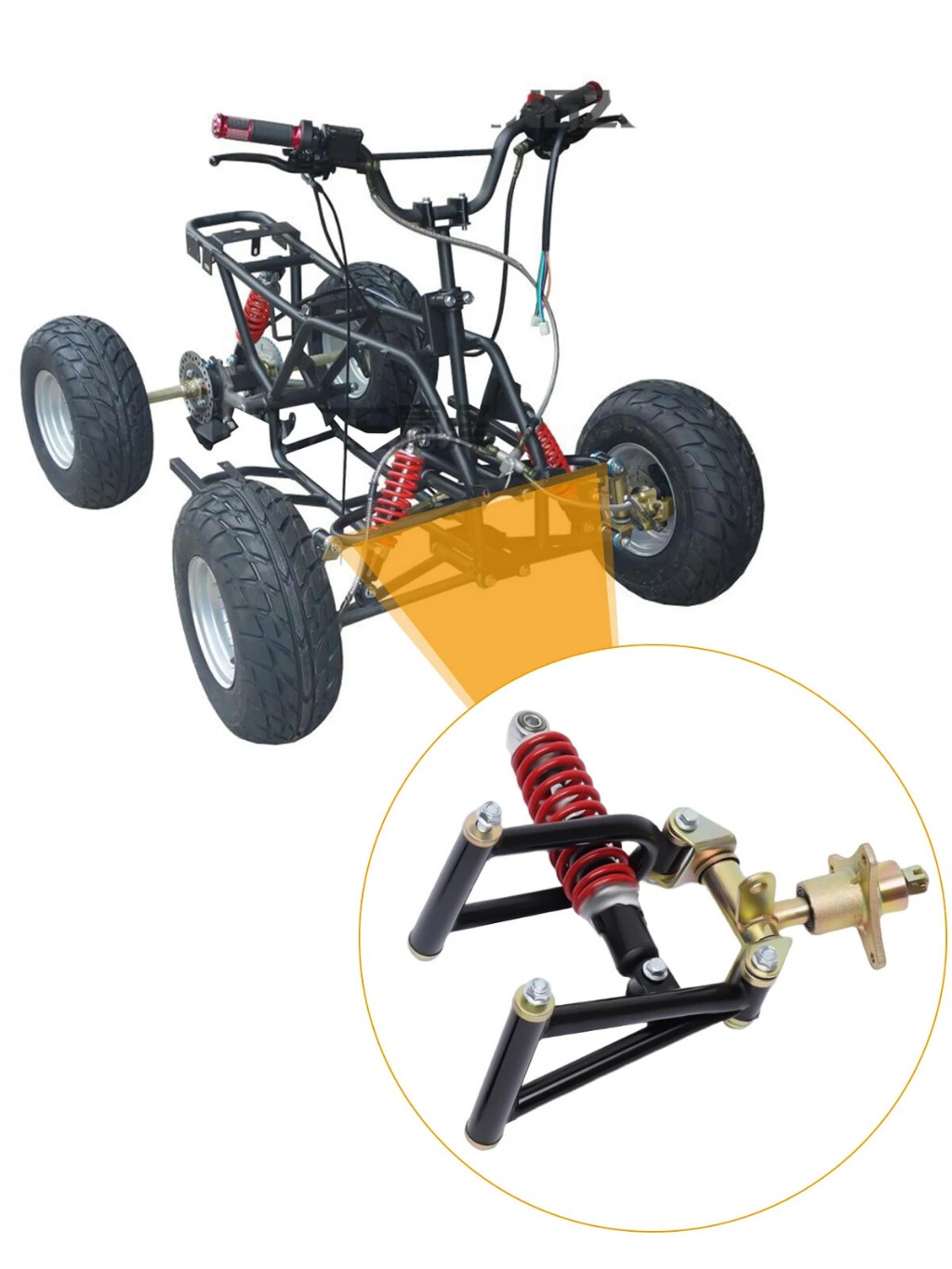 ATV suspension bracket rocker arm | Shopee Philippines
