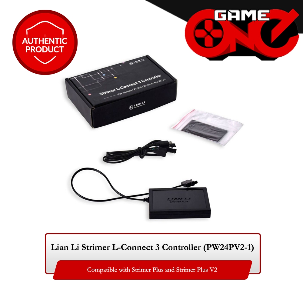 Lian Li Strimer L-Connect 3 Controller (PW24PV2-1) for PW24-V2, PW12-V2 ...