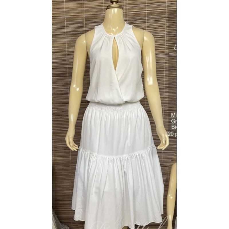 L166 - White Layered Dress main image 1