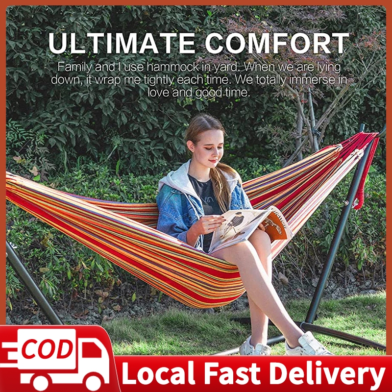 Portable Hammock Duyan for Adult Big Size Makapal Duyan for Camping ...