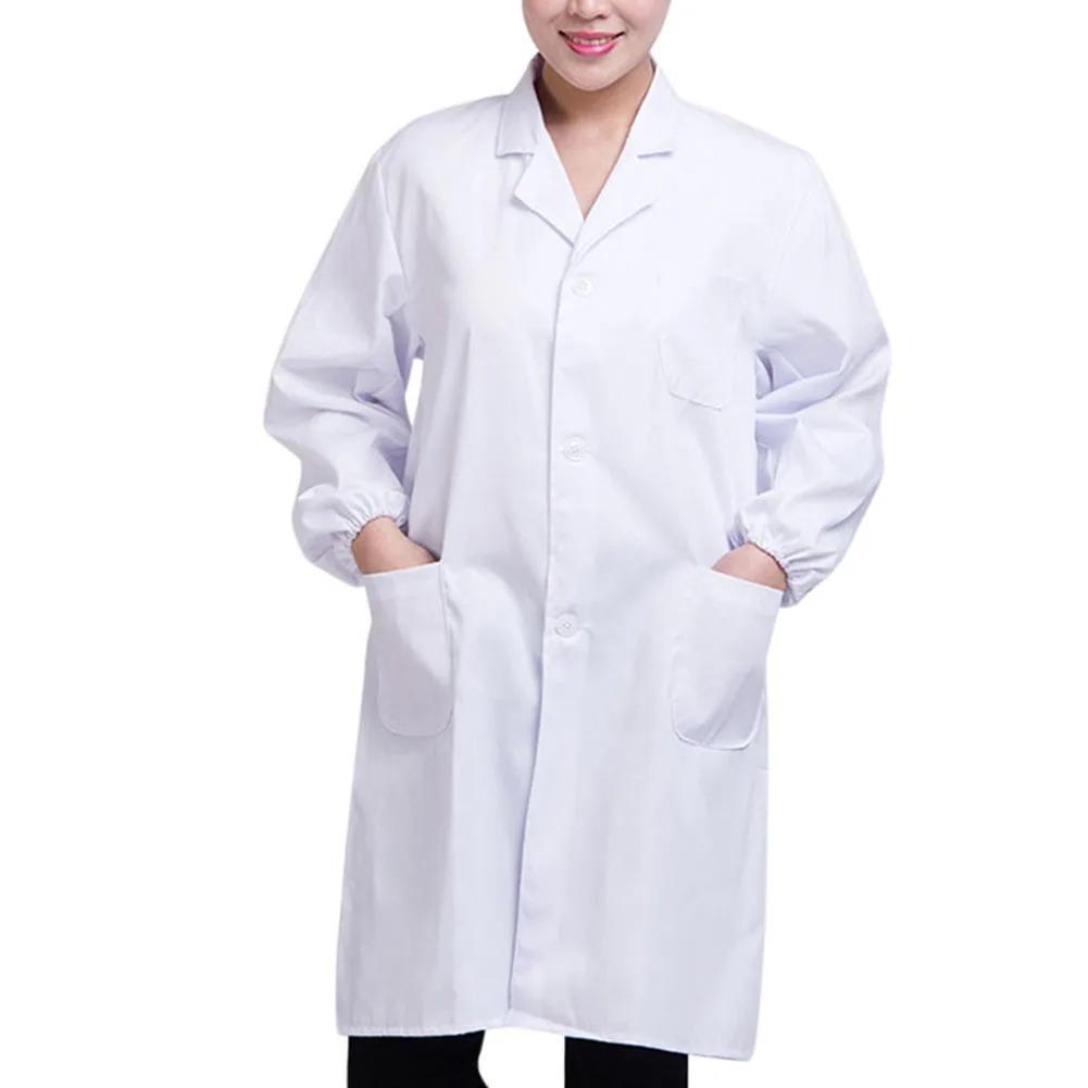 Lab Coat Long Sleeve Lab Coat White Coat lab gown white laboratory gown