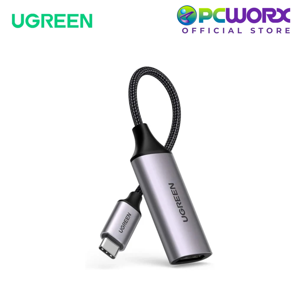 Ugreen CM297/70444 USB-C to HDMI Female to Adapter 10cm Gray | Shopee ...