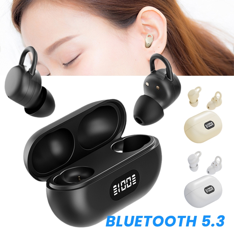 Invisible Wireless Sleep Earphones TWS in Ear Bluetooth Earphones Noise ...