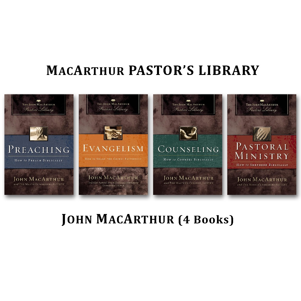 MacArthur Pastor's Library 4 (Books) by John F. MacArthur | Shopee ...