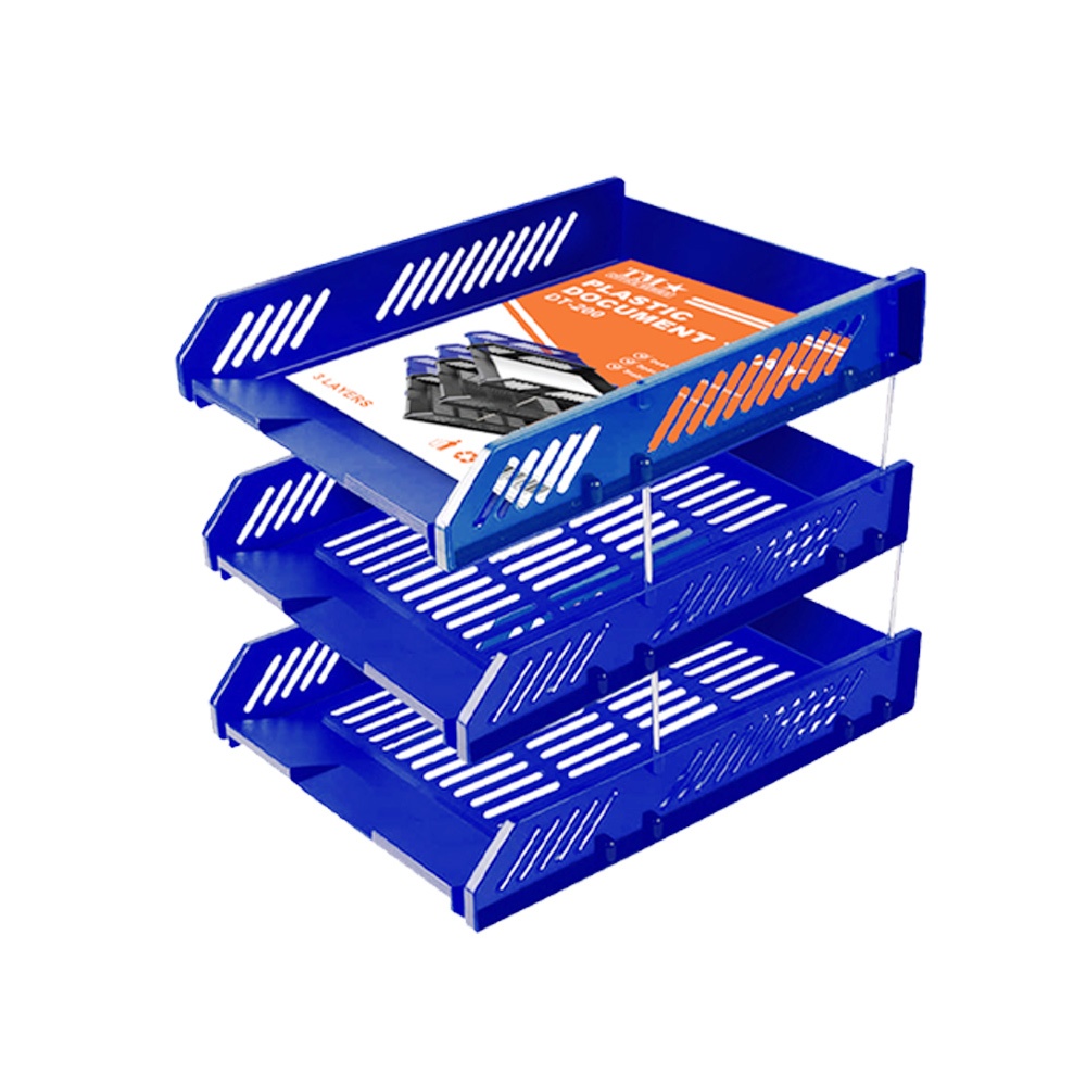 TM | 24 pcs Document Tray Plastic 3 Layers (DT-200) | Shopee Philippines