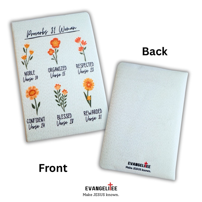 A5 Devotional Notebook with Bible Verse Design | Shopee Philippines