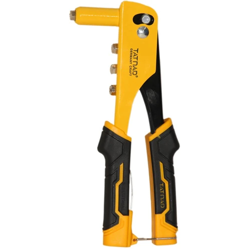 Hand Riveter Heavy Duty Yellow Steel Iron Hand Riveter Blind Gun ...