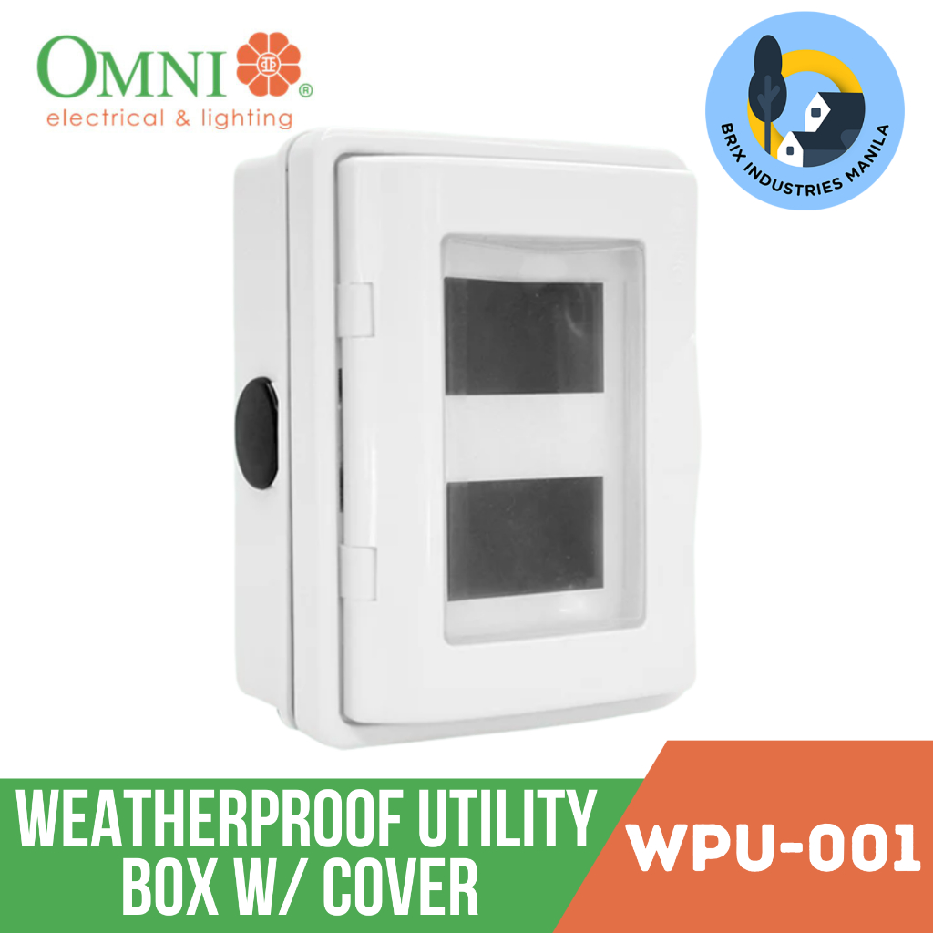 Omni Weatherproof Utility Box with Cover WPU-001 | Shopee Philippines