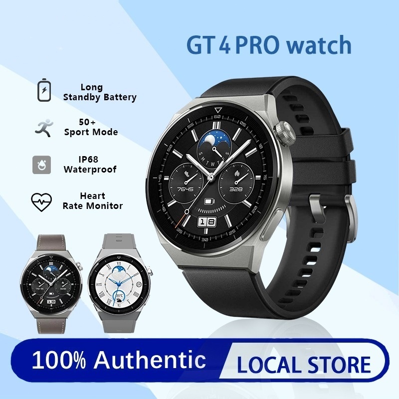 Smart Watch gt4 Waterproof Fitness Tracker Full Touch Screen Sport ...