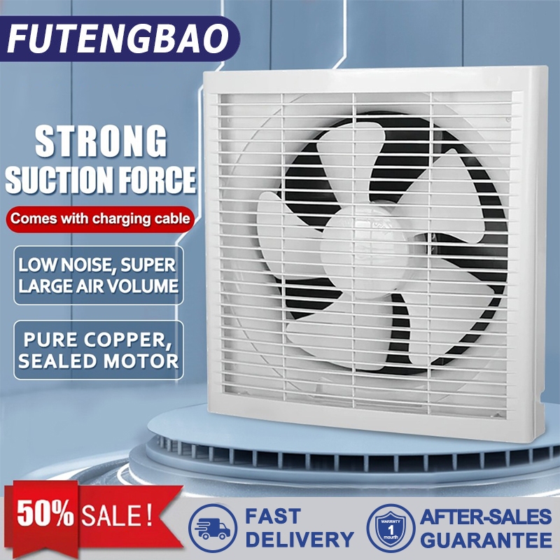 Wall mounted exhaust fan 6 inch 8 inch 10 inch 12 inch kitchen window ...