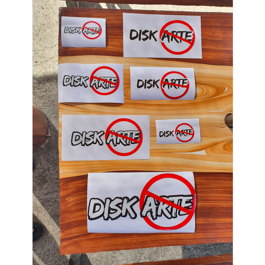 DISKARTE STICKER - MOTOR STICKER - CAR STICKER - DECALS - (WATER PROOF ...