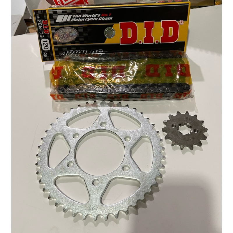 BARAKO SPROCKET SET CHAIN DID/SPROCKET MAKOTO | Shopee Philippines